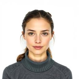 ai face swap woman identity photo
