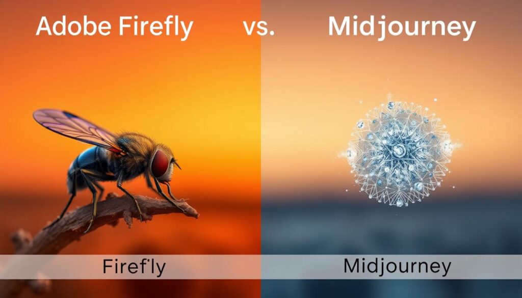 Adobe Firefly vs Midjourney comparison