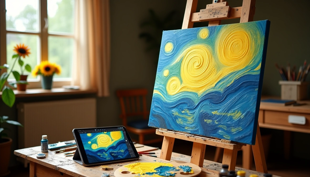 van gogh art style